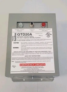 Phillips Bodine Automatic Transfer Switch GTD20A New No Box - Picture 1 of 4