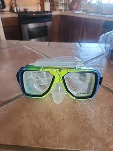 US DIVERS MÁSCARA DE BUCEO envolvente gafas de vidrio templado EE. UU. - Imagen 1 de 7