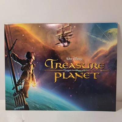 Conjunto de 4 portafolios litográficos exclusivos de Walt Disney Treasure Planet de colección PA Foto 1 de 4