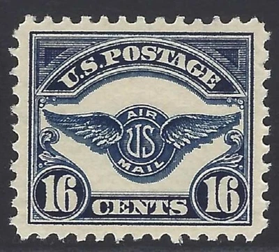 US Scott # C5 - Mint OG VLH - PSE Graded XF / Superb 95                   (P-17) - Image 1 of 3