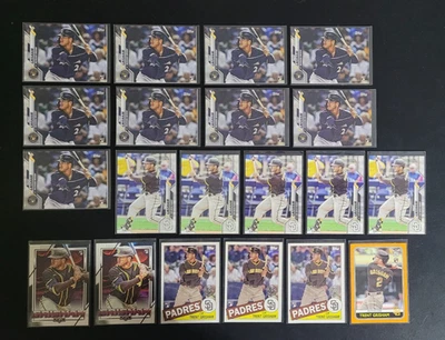 TOPPS TRENT GRISHAM 2020 RC Lot x20 / With Inserts YANKEES-PADRES HOT LOT - Image 1 of 4