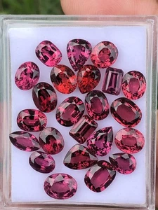 31.60 Carat Gorgeous Excellent Pink/Red Garnet from Madagascar for jewellery - Picture 1 of 9