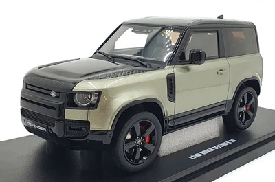 GT Spirit 1/18 Scale Resin GT517 Land Rover Defender 90 P400 X-Dynamic HSE Green - Image 1 of 4