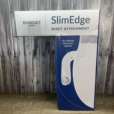Bemis Bio биде SlimEdge насадка для унитаза, не электрический новый открытая коробка - Изображение 1 из 4