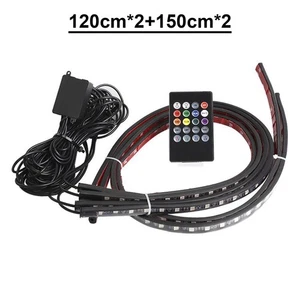 4PCS LED Chassis Lights 120+150cm APP+Remote Fantasy Glow A1 - Picture 1 of 9