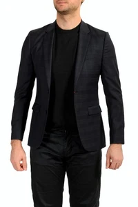Hugo Boss Herren "Astian/Hets184" Extra Slim Fit Blau Wolle Blazer US 34R IT 44R - Bild 1 von 6