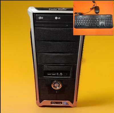 G-lite Desktop Intel DP55WG P55 MB 8600GT I5 3.1Ghz CPU 4Gb RAM 700Gb HDD Win10 - Image 1 of 4