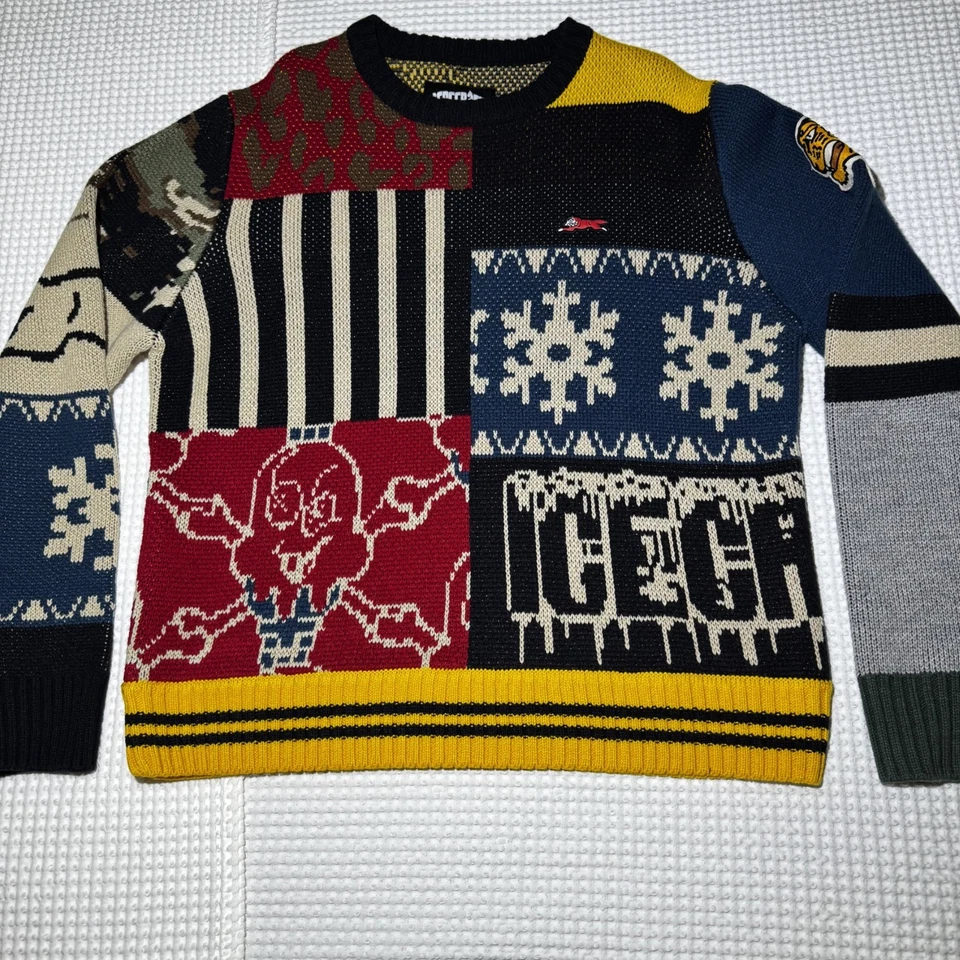 Ice Cream Men's Syrup Knit Sweater Size XL Billionaire Boys Club Running Dog - Image 1 of 4