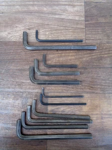 Genuine ALLEN Wrench Lot SAE & Metric - Lot of 11 - Picture 1 of 5
