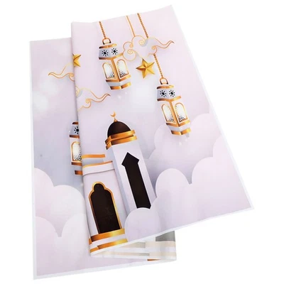 Religious Backdrop Wall Painting Cloth Muslim Islamic Backdrop Wall Art Poster - Image 1 of 4