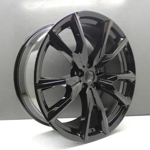 BMW X7 G07 GLOSS BLACK 22" ALLOY WHEEL RIM 9.5J OEM FRONT 8074221 GENUINE X1 - Picture 1 of 13