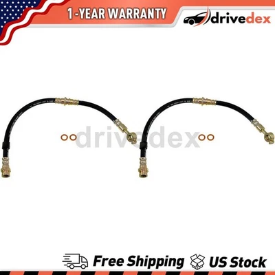 Par de mangueras Dorman - primera parada de línea de freno para Ford Escort 1994 1995 1996 1997 Foto 1 de 4