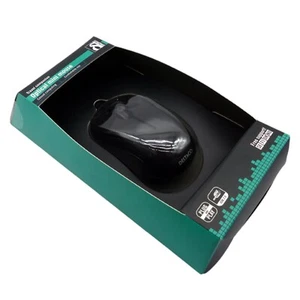 Deltaco Mini USB Maus optisch kabelgebunden 1000 DPI 2 Tasten Scrollrad 1,4 m - Bild 1 von 3