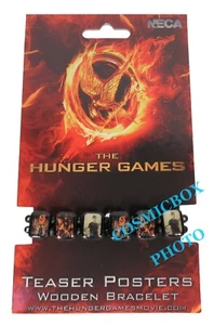 The HUNGER GAMES - bijou en bois wooden Bracelet taille unique par NECA - Neuf - Picture 1 of 2