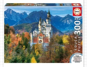 Bayern, Deutschland ~ Mittelalterliche Burg Neuschwanstein, 300 XXL Teile Educa Puzzle - Bild 1 von 5