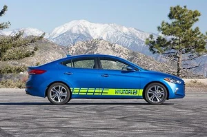 97.5" Multicolor Vinyl for Elantra/ Santa Fe/ Azera Racing Decal Stripes Sticker - Bild 1 von 4