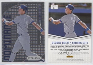 2012 Panini Prizm Dominance George Brett #D7 HOF