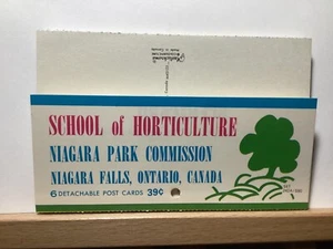Folleto de 6 postales antiguas de la Escuela de Horticultura: Cataratas del Niágara, Canadá - Imagen 1 de 5