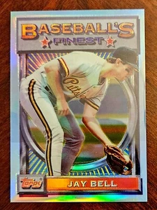 1993 Topps Finest REFRACTOR Jay Bell #194 - Rare - Picture 1 of 2