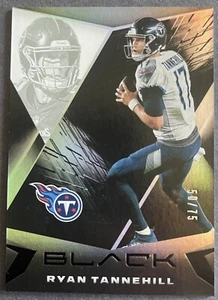2021 Panini Black Sapphire 50/75 Ryan Tannehill #95 SP TenneseeTitans - Imagen 1 de 4