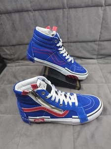 Vans Shoes Mens 6 Womens 7.5 Sk8-Hi Re-issue Cap Skateboard Surf The Web 721454 - Picture 1 of 15