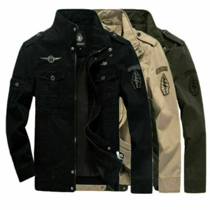 Herren Übergangsjacke Vintage SommerJacke Blouson Frühjahr Outdoor Herrenjacke - Bild 1 von 5