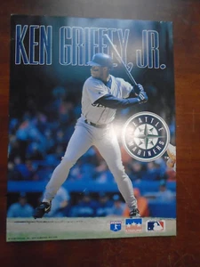 Ken Griffey Jr. 9"by12" 2 Pocket School Portfolio. 1993 by Starline. EX. - Picture 1 of 5
