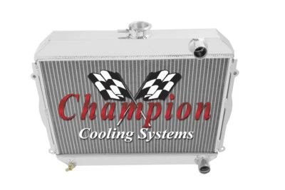 Radiador Eagle Champion de 3 filas para Toyota Corolla 1971 1972 1973 1974 #CC435 Foto 1 de 4