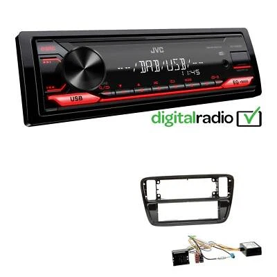 JVC KD-X182DB MP3 DAB+ USB 1-DIN Autoradio für Volkswagen VW Up 2011-2016 - Bild 1 von 4
