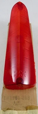 Plymouth Fury 1960 NOS MOPAR luz trasera de pasajero lámpara lente Foto 1 de 4