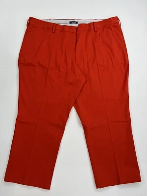 Pantalones chinos de pierna recta Lands End para mujer talla grande: 24W27P color: caqui dulce Foto 1 de 4