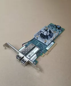 DELL QLOGIC QLE2662L 16Gb FC Dual Port SFP+ Host Bus Adapter HBA + 2x SFP 1KK8W - Picture 1 of 1