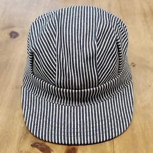 Vintage Train Conductor Hat Cap snapback Youth Kids Boys Adjustable Engineer - Picture 1 of 9