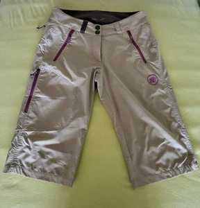 Mammut Damen Wanderhose , Outdoorhose, Fahradhose Farbe Hell Beige / Lila - Bild 1 von 8