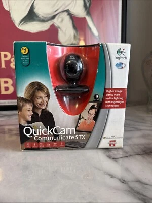 Logitech QuickCam Communicate STX WebCam NEW SEALED  - Image 1 of 3
