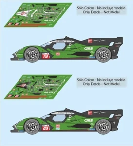 Decals Lamborghini SC63 LMDh Le Mans 2024 1:32 1:43 1:24 slot calcas - Picture 1 of 3