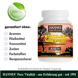 Rotklee 100g Pulver - Beste HANNES' Qualität - Bild 1 von 1