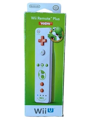 Nintendo Wii u Remote Plus Controller Yoshi Edition grün - OVP Neu & Ungeöffnet - Bild 1 von 4