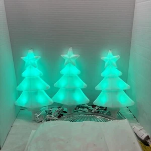 ShowHome App Mini Christmas Tree Customized Functionality Outdoor Yard Stake New - Picture 1 of 6