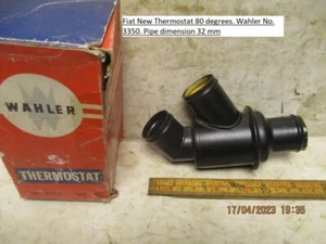 Fiat New Thermostat 80 degrees. Wahler No. 3350. Pipe dimension 32 mm - Picture 1 of 3