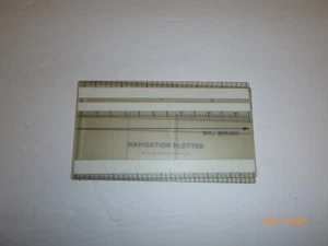 Jeppesen Laboratories "Folding" Aviation Navigation Plotter - Foto 1 di 3