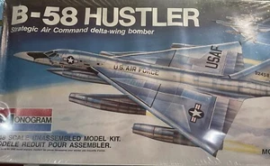1:48 Scale Monogram B-58 Hustler SAC Delta Wing Bomber Sealed OrigOwner READ - Picture 1 of 6