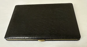 Portasigarette vintage Alfred Dunhill lucertola nera, made in France - Foto 1 di 9