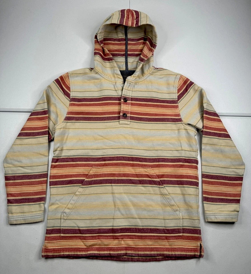 Pendleton Hoodie Mens Surf Baja Southwestern Striped Pullover Beach Sweatshirt S - Image 1 of 4