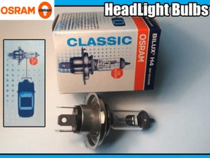 2x Osram Classic H4 64193 60/55w 12v Car Headlight Replacment Bulbs - Picture 1 of 2