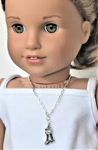 Necklace Christmas for 18 in American Girl Doll Jewelry Handmade Accessory - Picture 1 of 5