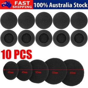 10PCS Ear Pads Replacement Sponge Cover Headphone Earphone Headset Soft Foam - Picture 1 of 17