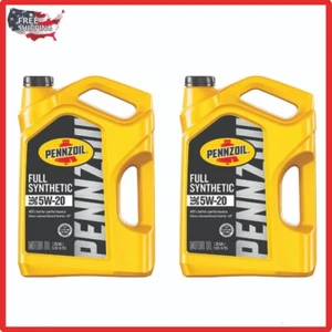 Pennzoil Full Synthetic Engine Oil 5W-20 5 Quart ( 2 PACK ) Free shipping - Picture 1 of 3