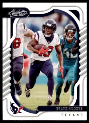 2022 PANINI ABSOLUTE BRANDIN COOKS HOUSTON TEXANS #4 - Image 1 of 2