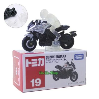 Tomica #19 1/32 Suzuki Katana Gift New Collect Model Car Tomy Diecast Takara - Image 1 of 2
